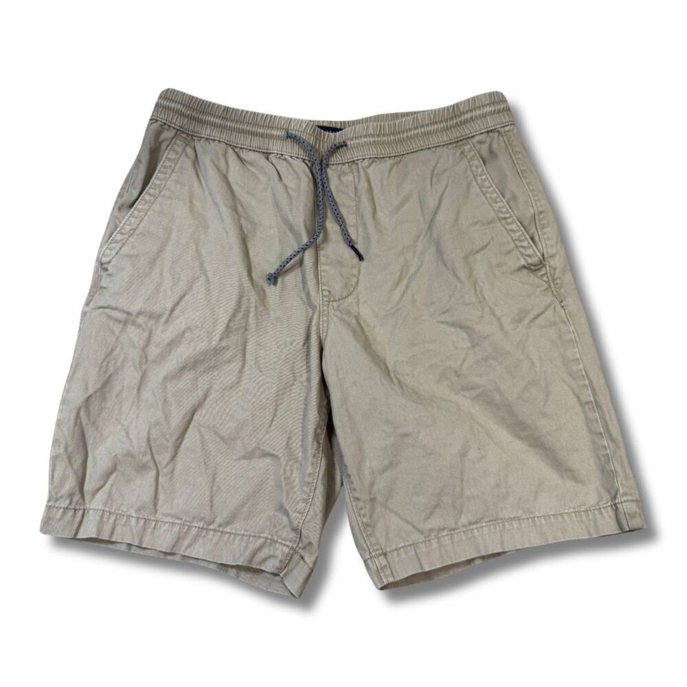 Aeropostale Elastic Waist Chino Shorts – Khaki, M